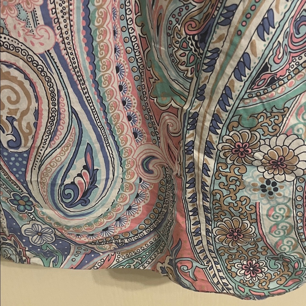 Talbots Multicolor Paisley Blouse - Picture 8 of 11